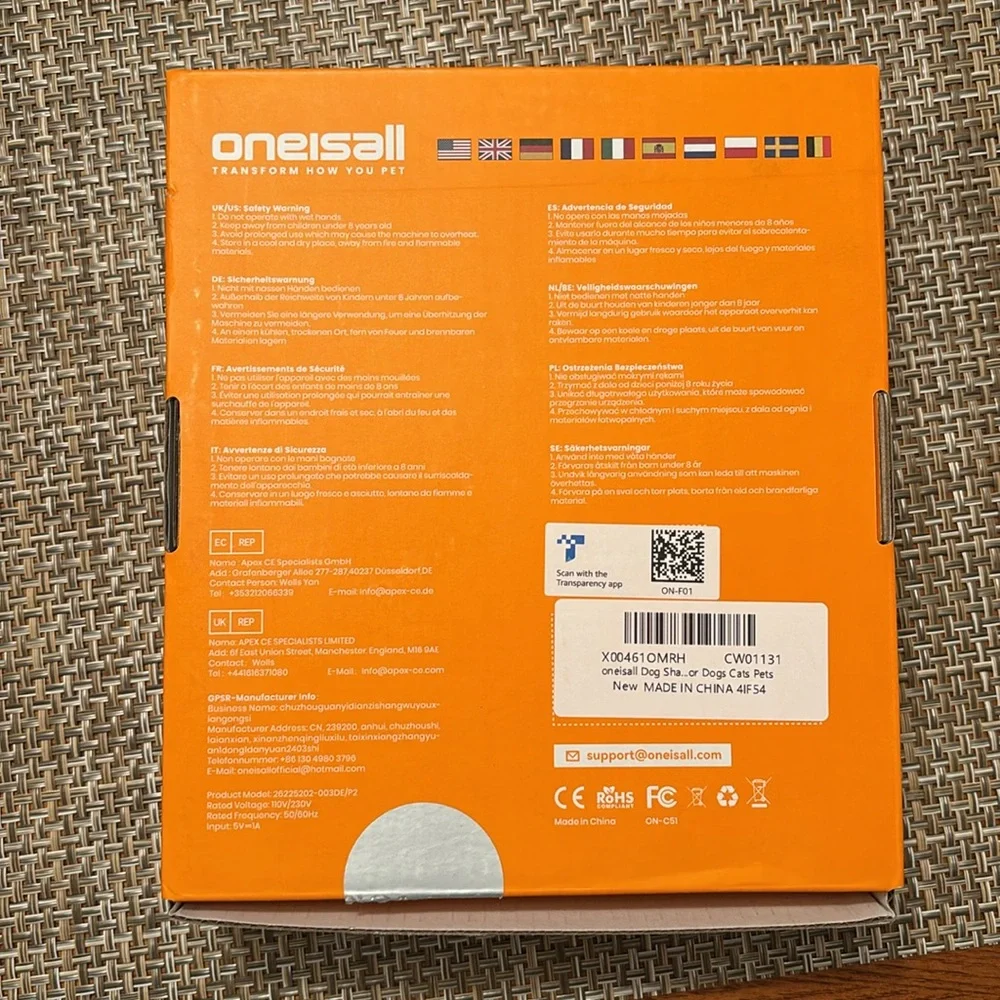 Oneisall Pet Grooming Kit